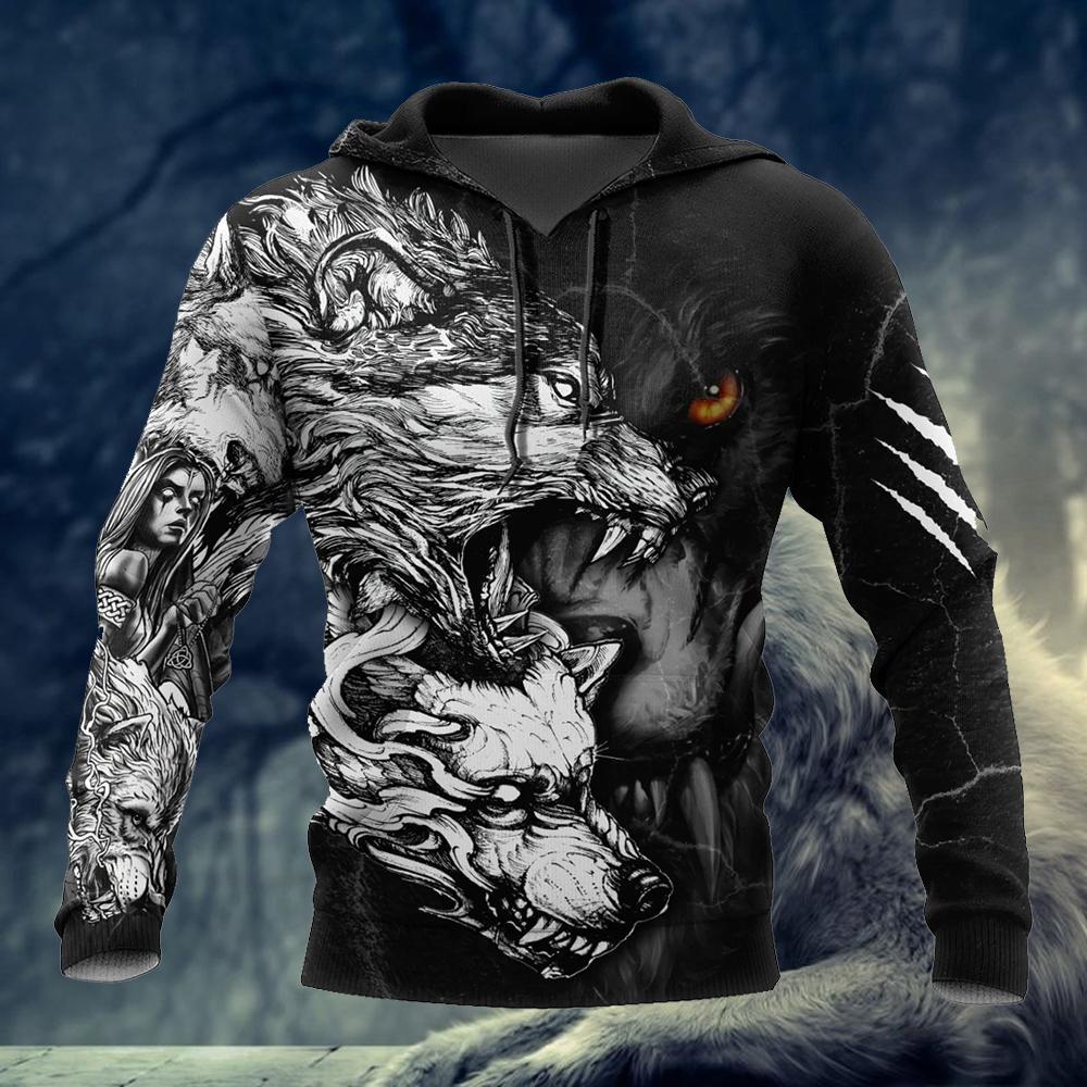 Wolf Tattoo 3D All Over Print | For Men & Women | Adult |  Ht6697