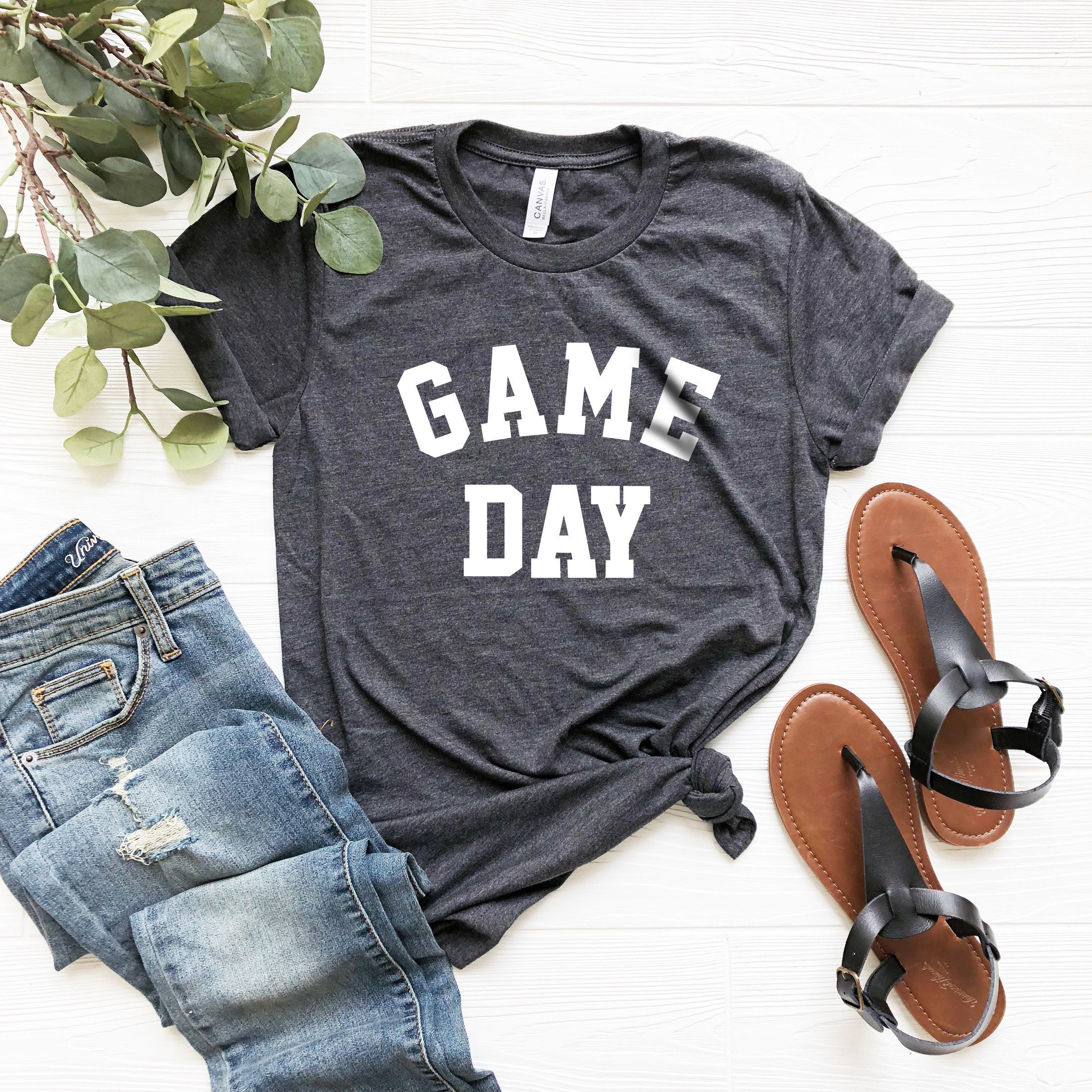 Game Day Shirt, Football Shirt, Football Mom Shirt, Baseball Mom Shirt, Sunday Football, Cute Football Shirt, Baseball Shirt, Sports Shirt Barkingtees Fashion