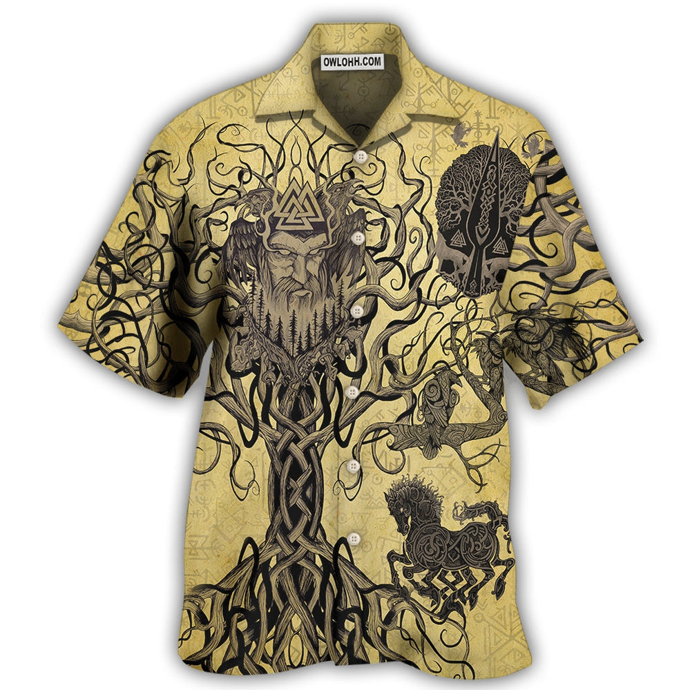 Viking Victory Life Unique Style – Hawaiian Shirt  – Owl Ohh