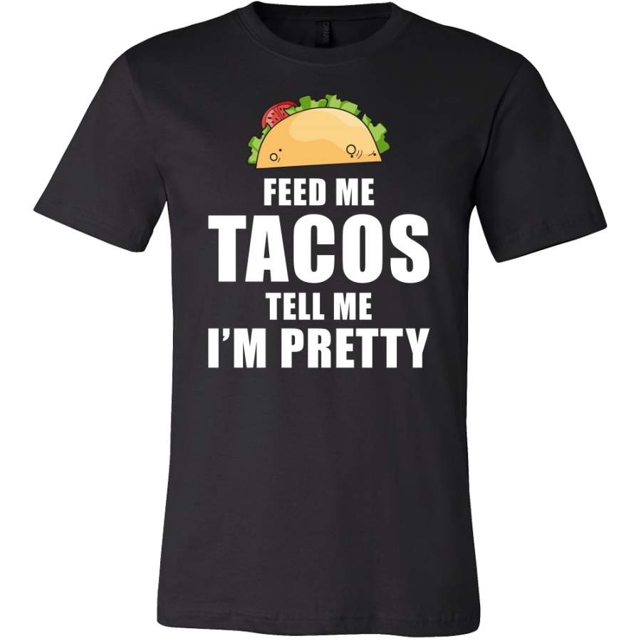 Taco mexican feed me tacos Men Short Sleeve Funny T Shirt – TL00612SS