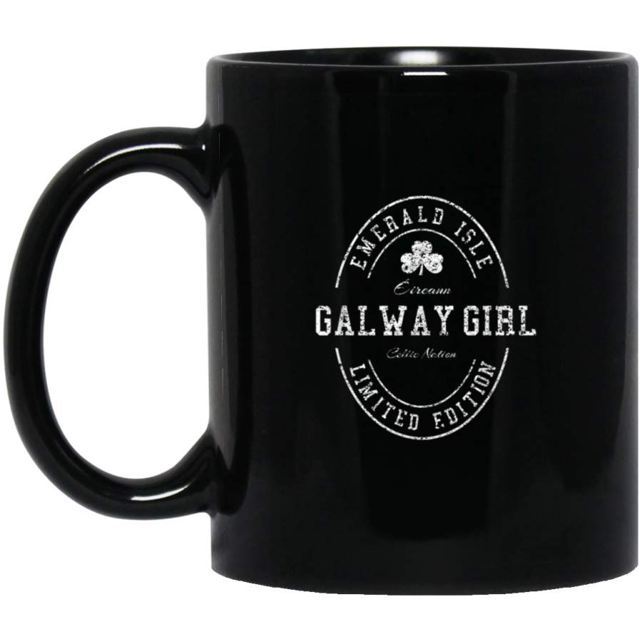 GALWAY GIRL Ireland Vintage Irish Souvenir Mug