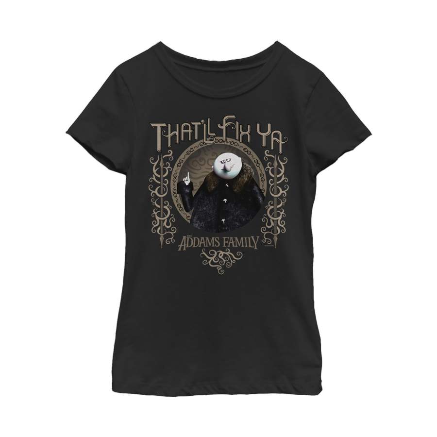 Addams Family Girl’s Uncle Fester That’ll Fix Ya  T Shirt