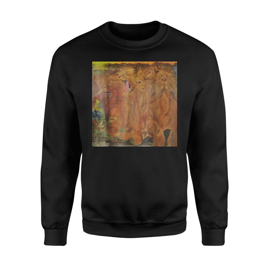 African Lions For Men And Women Sweatshirt