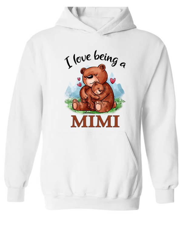 Personalized I Love Being A Grandma With Any Animal Cute Hoodie