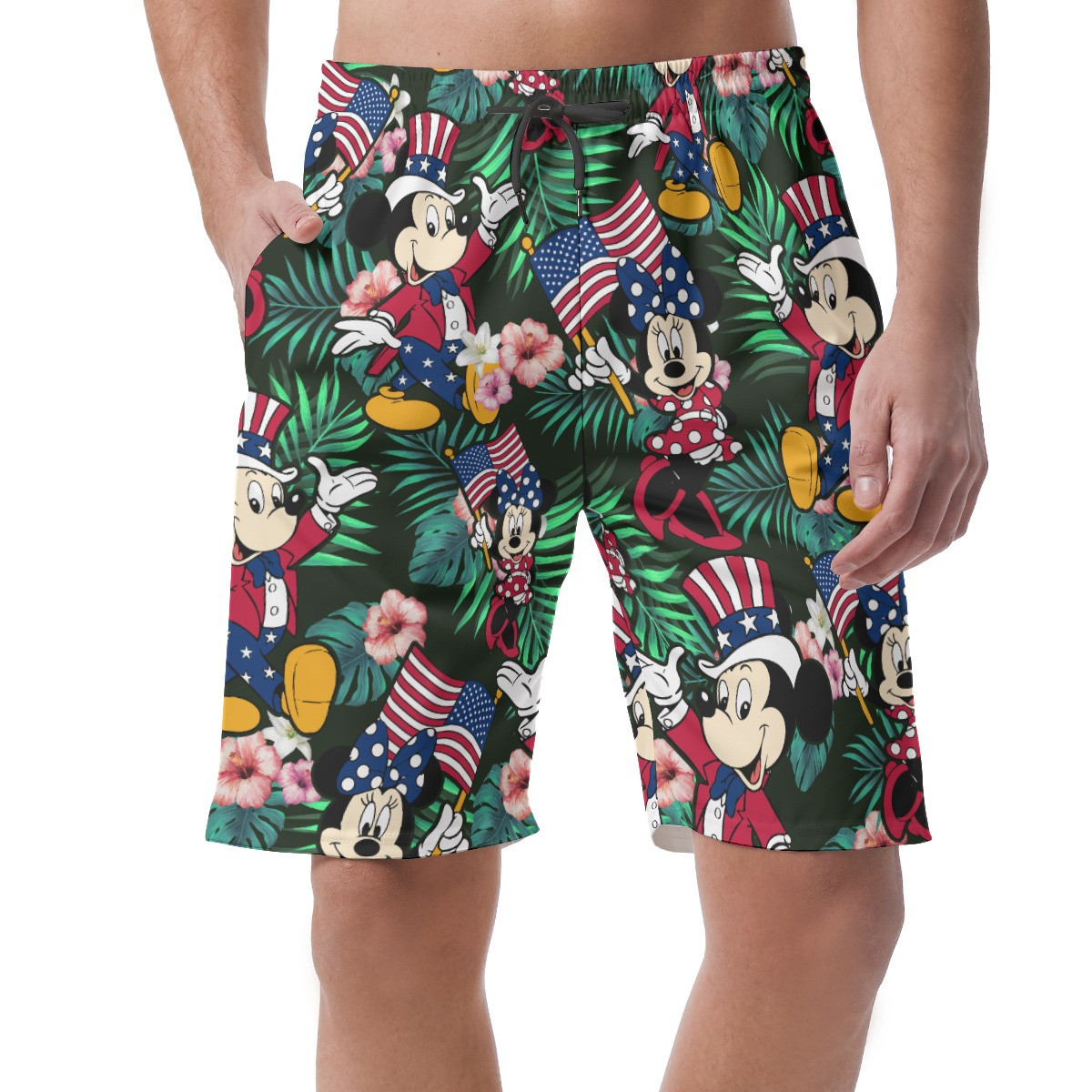 Bart The Simpsons Beach Short Hawaii Shorts Summer Men Ha93108