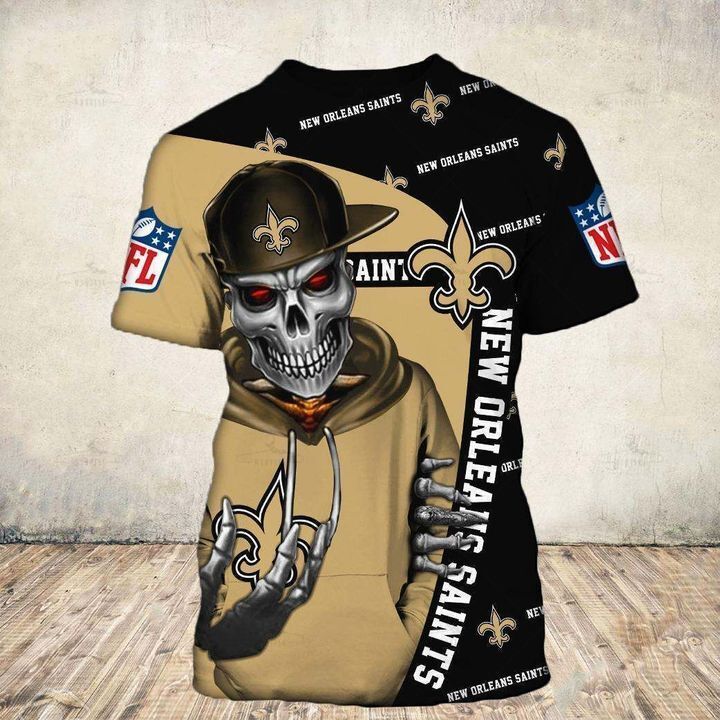 New Orleans Saints T-Shirt Cute Death Gift For Men