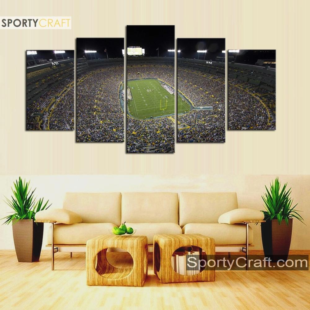 Green Bay Packers Stadium Canvas