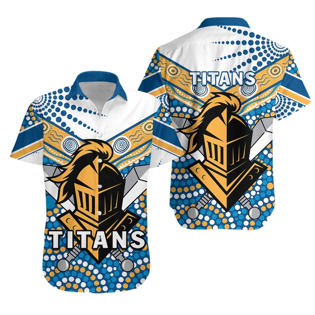 Titans Knight Hawaii Shirt Gold Coast Ha79501