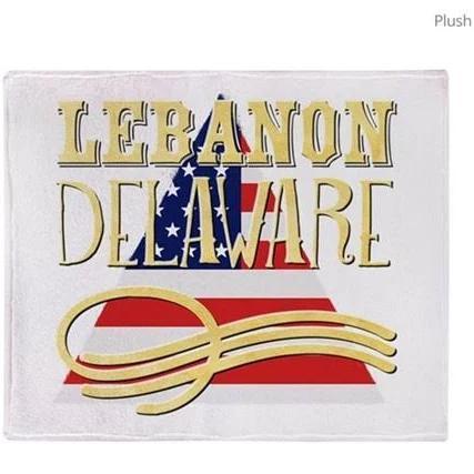 Lebanon Delaware Throw Blanket