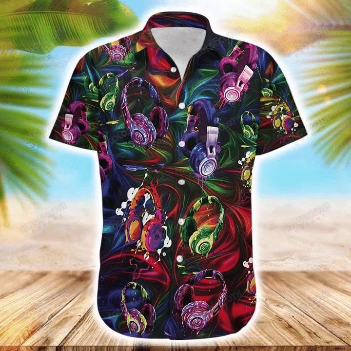 Dj Mixer Hawaiian Shirt Ha644