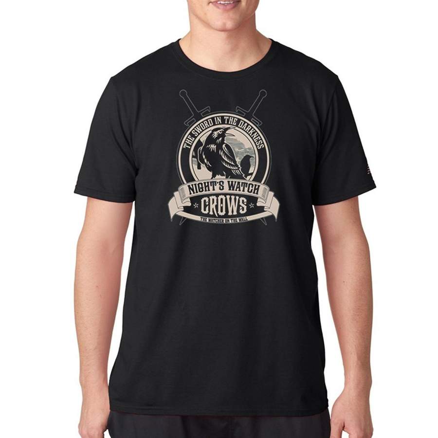 Game Of Thrones Night’S Watch And Crows For Men T Shirt