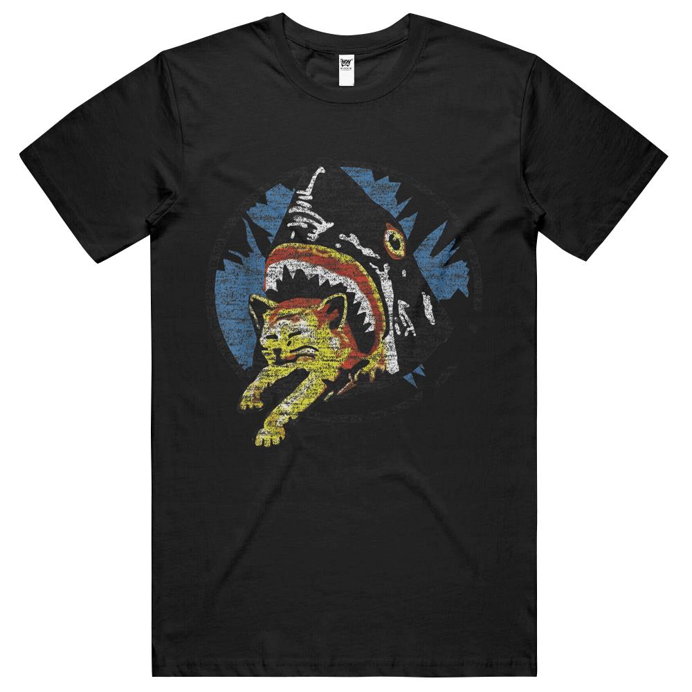 Shark Eating A Cat T Shirts