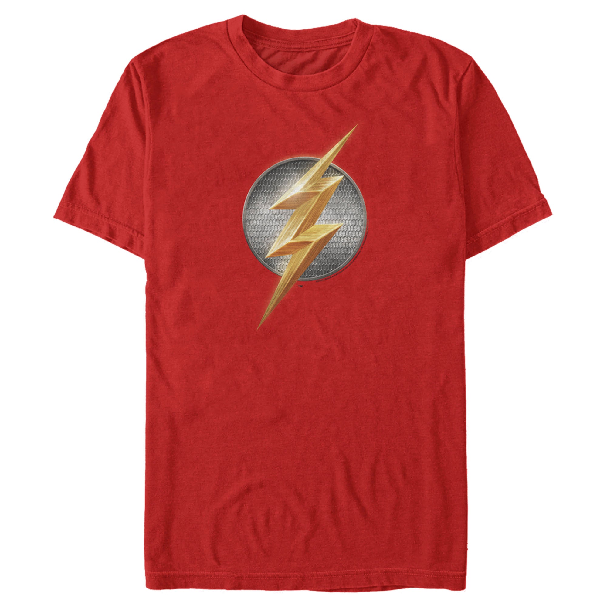 Zack Snyder Justice League Men’S The Flash Logo  T-Shirt