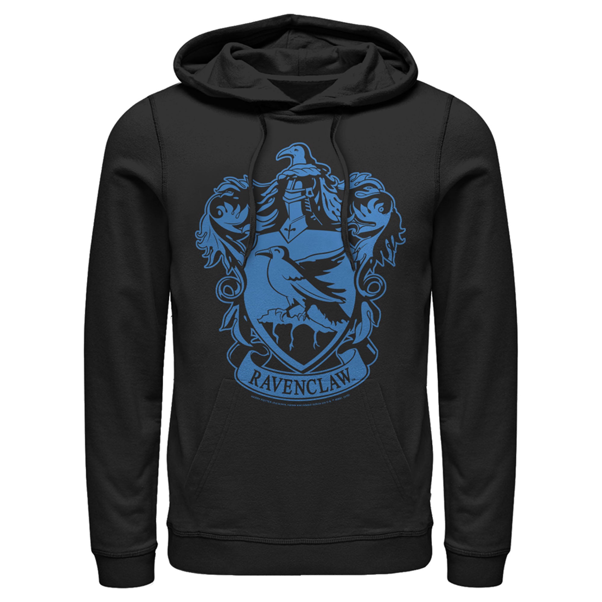 Men’S Harry Potter Ravenclaw House Crest Pull Over Hoodie