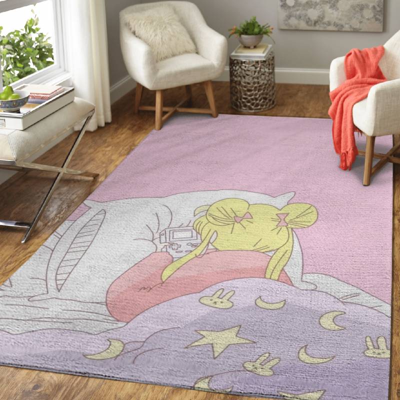 Anime Aesthetics For Girls Area Rug – Carpet