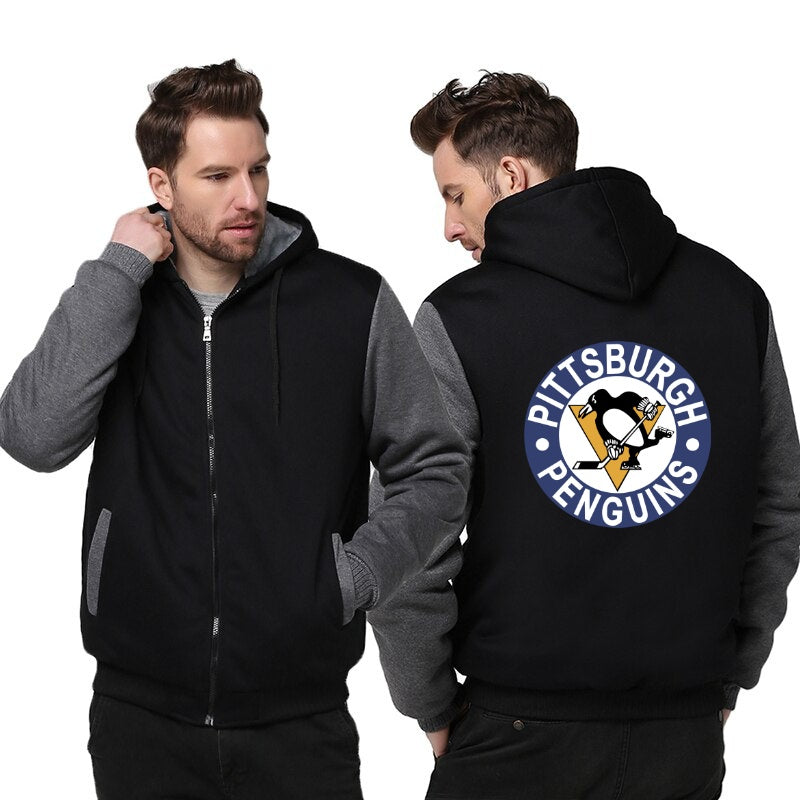 Pittsburgh Penguins Fleece Hoodies Jacket