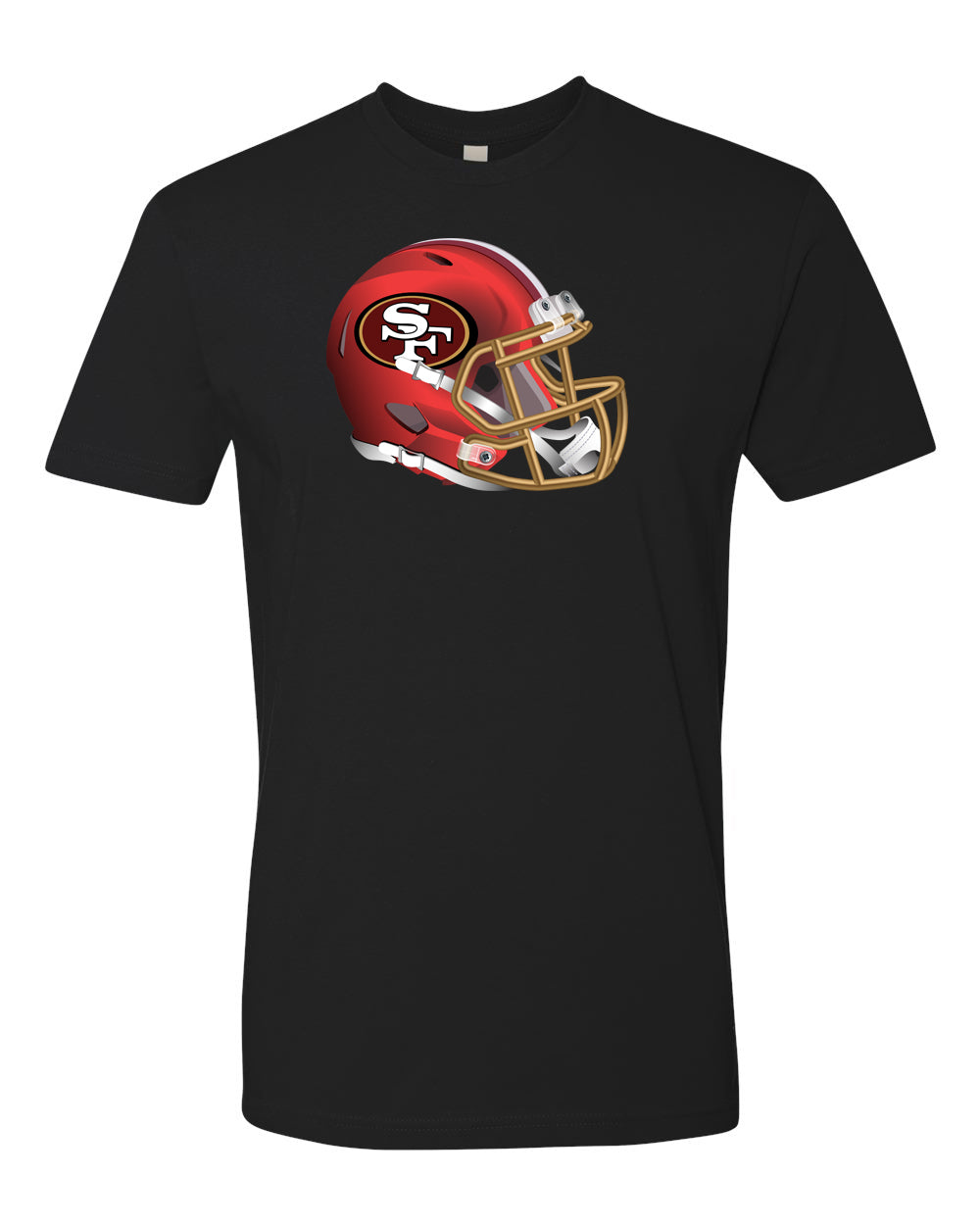 San Francisco 49Ers Elite Helmet Team Shirt Jersey Shirt