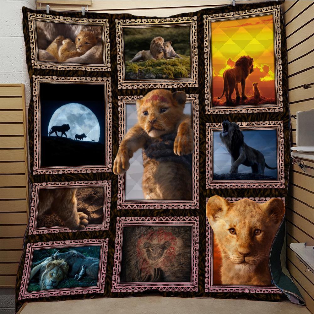 The Growth of the Lion  Quilt Blanket