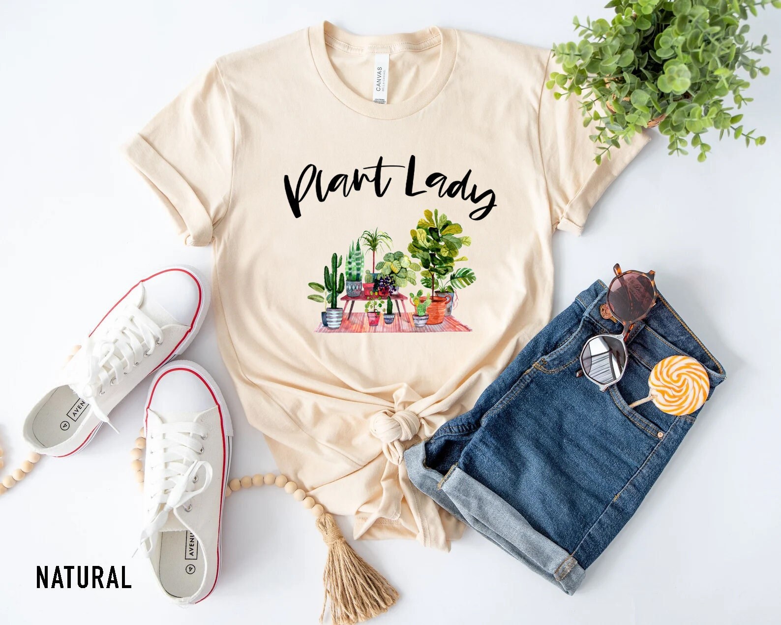 Plant Lady Shirt, Gardening Shirt, Gift for Gardener, Garden Lover, Plant Lover, Earth Day Shirt