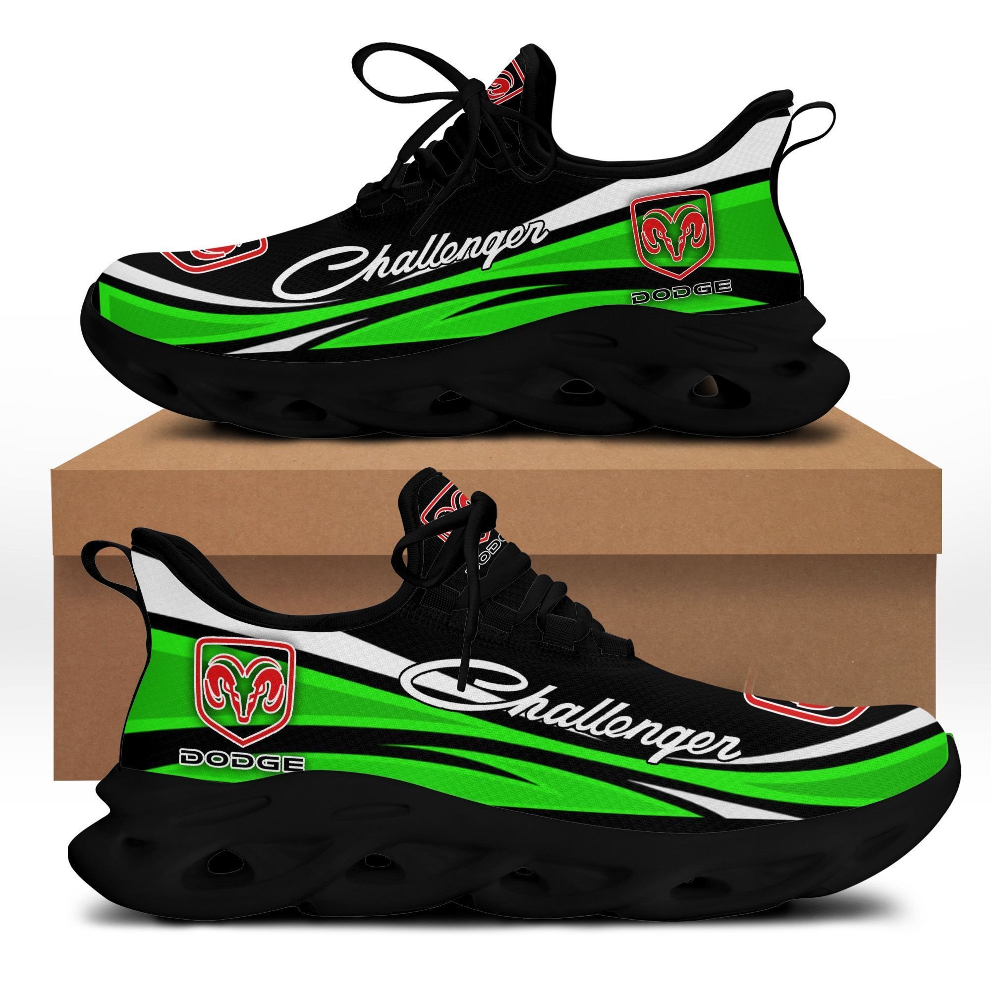 Dodge Challenger Bs Running Shoes Ver 3 (Green)