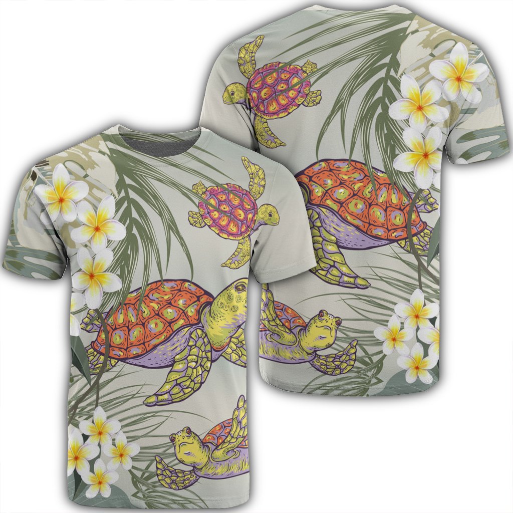 Hawaiian Honu Chibi Sea Plumeria Ah Ha60884