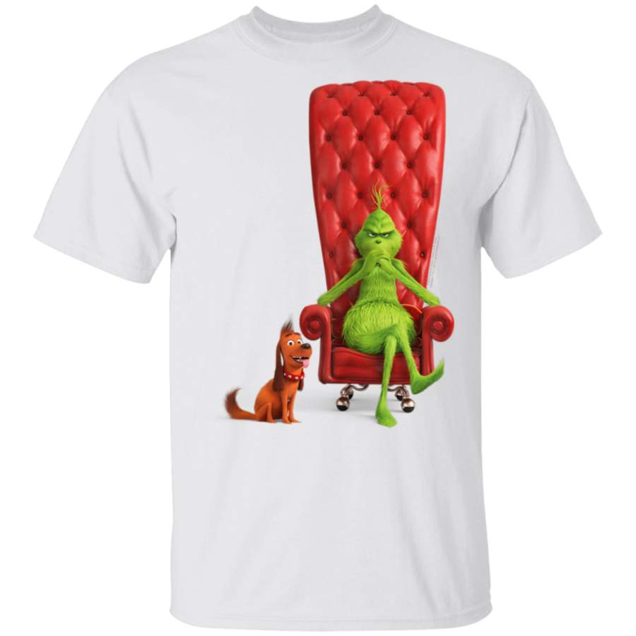 DrSeuss The Grinch and Max Seated TShirt