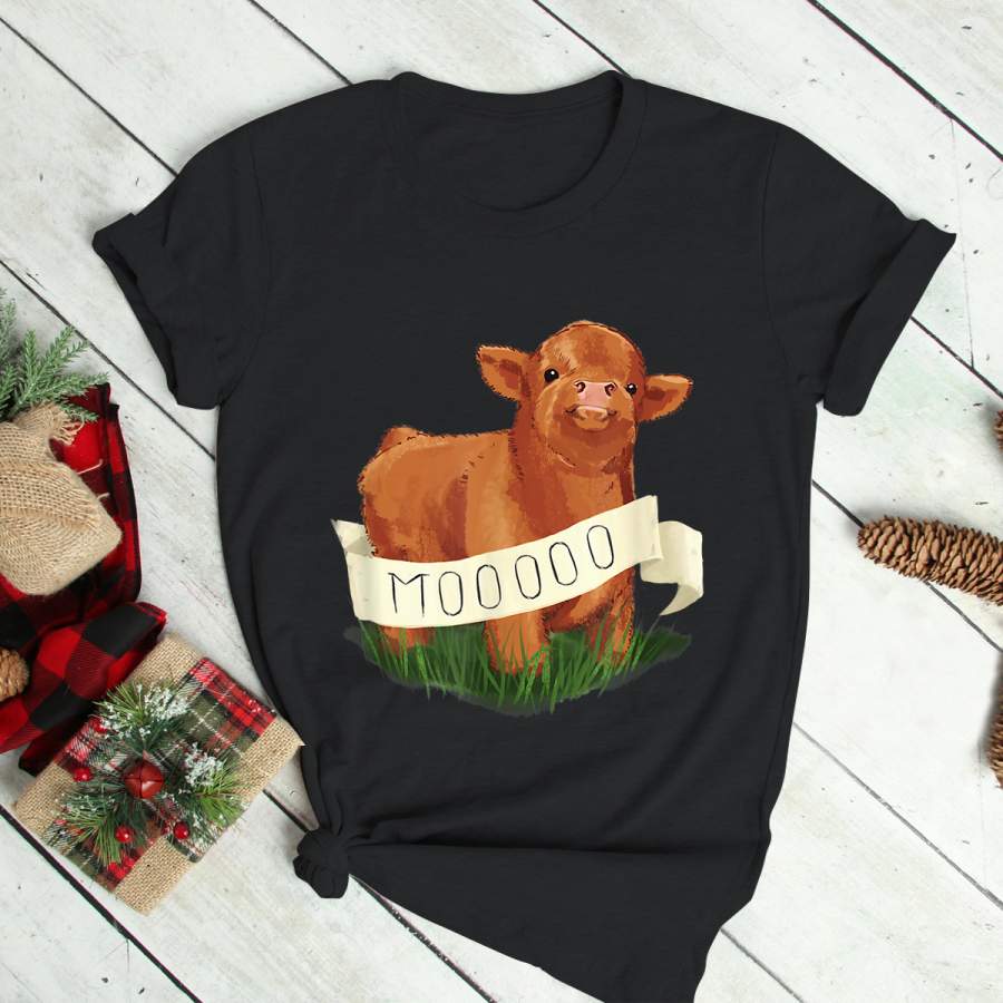 Baby Highland Cow T-Shirt