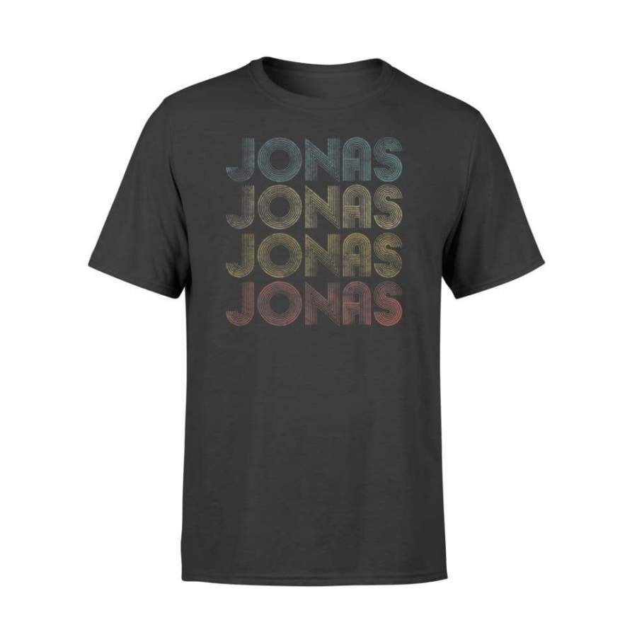 Jonas First Given Name Pride Vintage Distressed – Standard T-shirt