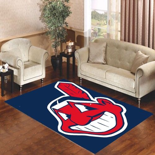 Cleveland Indians Faded Blue Bkg Living Room Carpet Rugs Area Rug For Living Room Bedroom Rug Home Decor