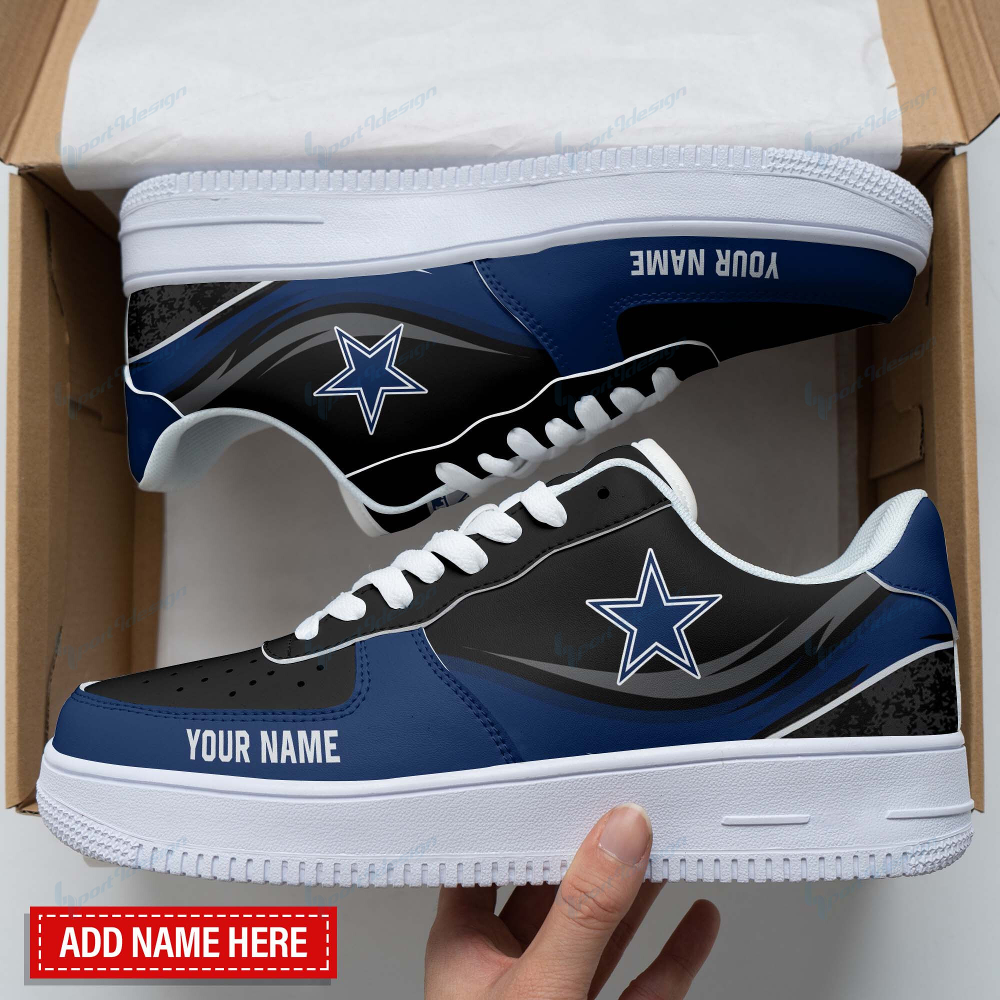 Dallas Cowboys Personalized AF1 Shoes BG110 – Cloudfineto Shop