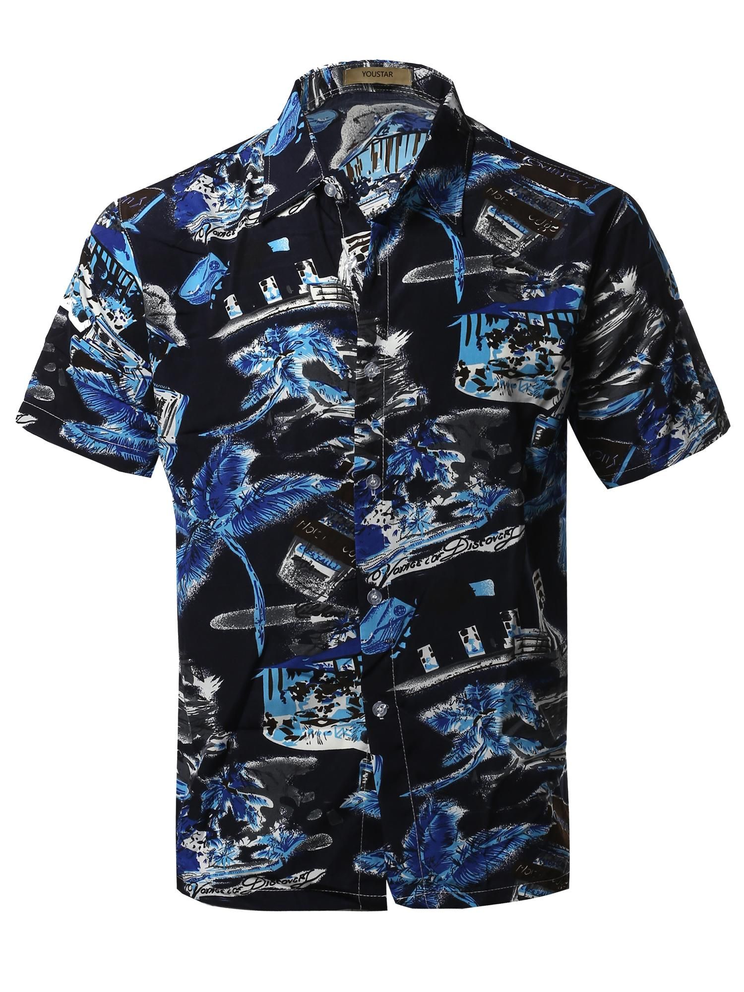 Leaf Black High Quality Hawaii Shirt Ha39154