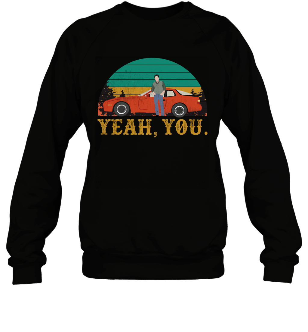 Yeah You Vintage Retro Supernatural Dean Eye Of The Tiger Shirt Sweatshirt