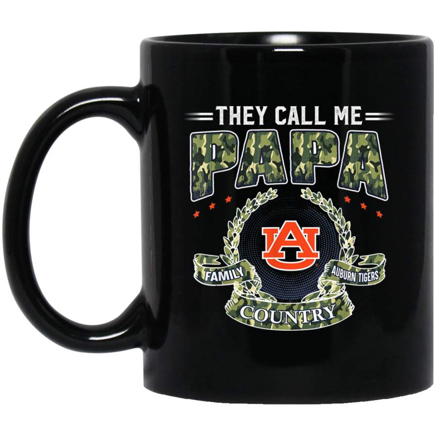 Auburn Tigers Veteran  They Call Me  Camouflage Mug