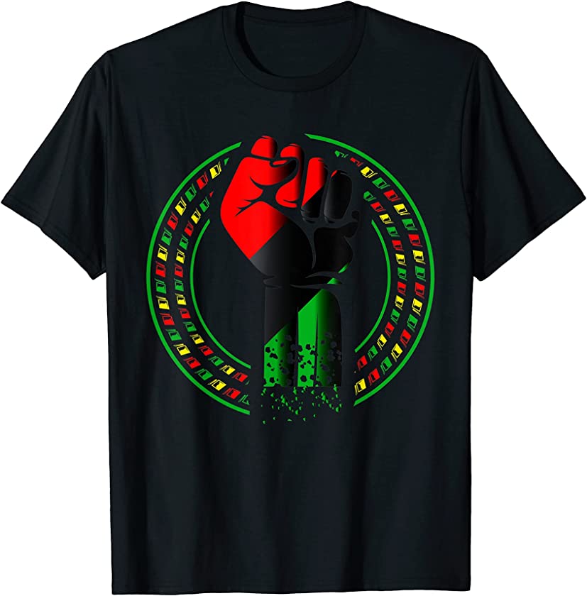 BLM Pro Black Power Fist T-Shirt