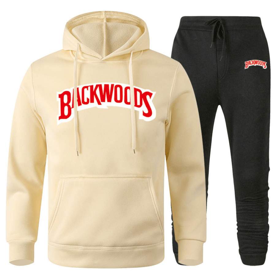 Backwoods Hoodie Set Tracksuit Sportswear Hoodies & Pants 2 Pcs Set