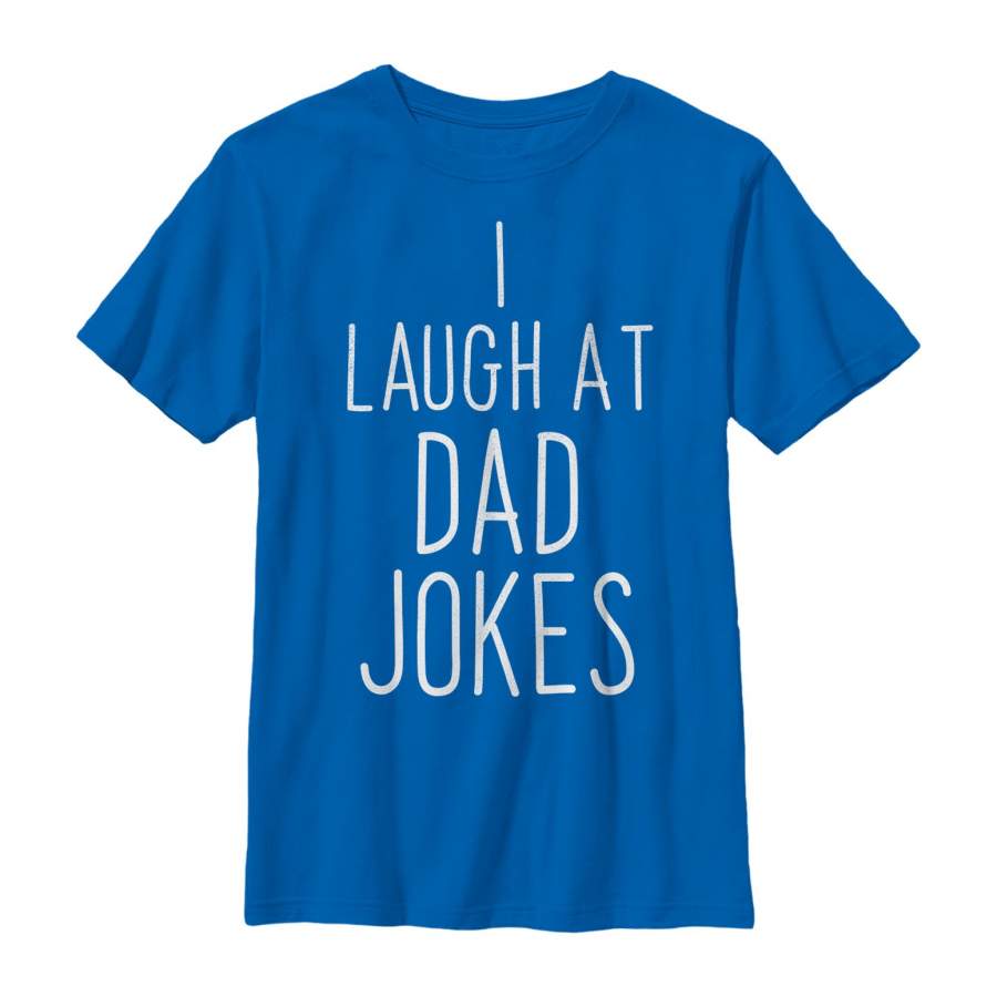 LOST GODS Boy’s Father’s Day Laugh At Dad Jokes T-Shirt