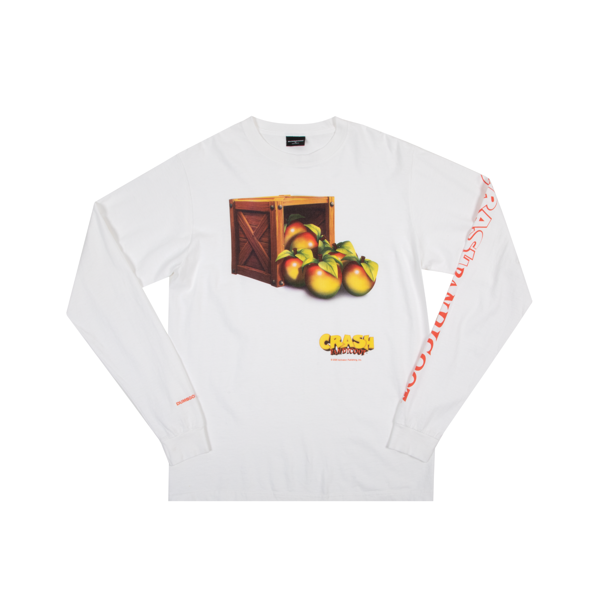 Wumpa Fruit White Long Sleeve