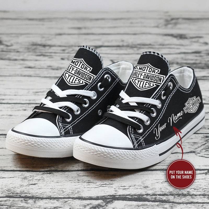 HD LOW TOP CUSTOM CANVAS SHOES NS09115