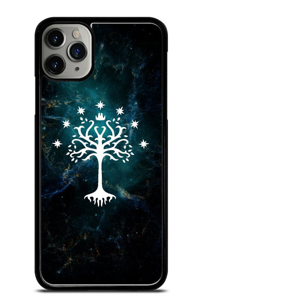 White Tree In Galaxy Nebula 3D Case Phone Cases