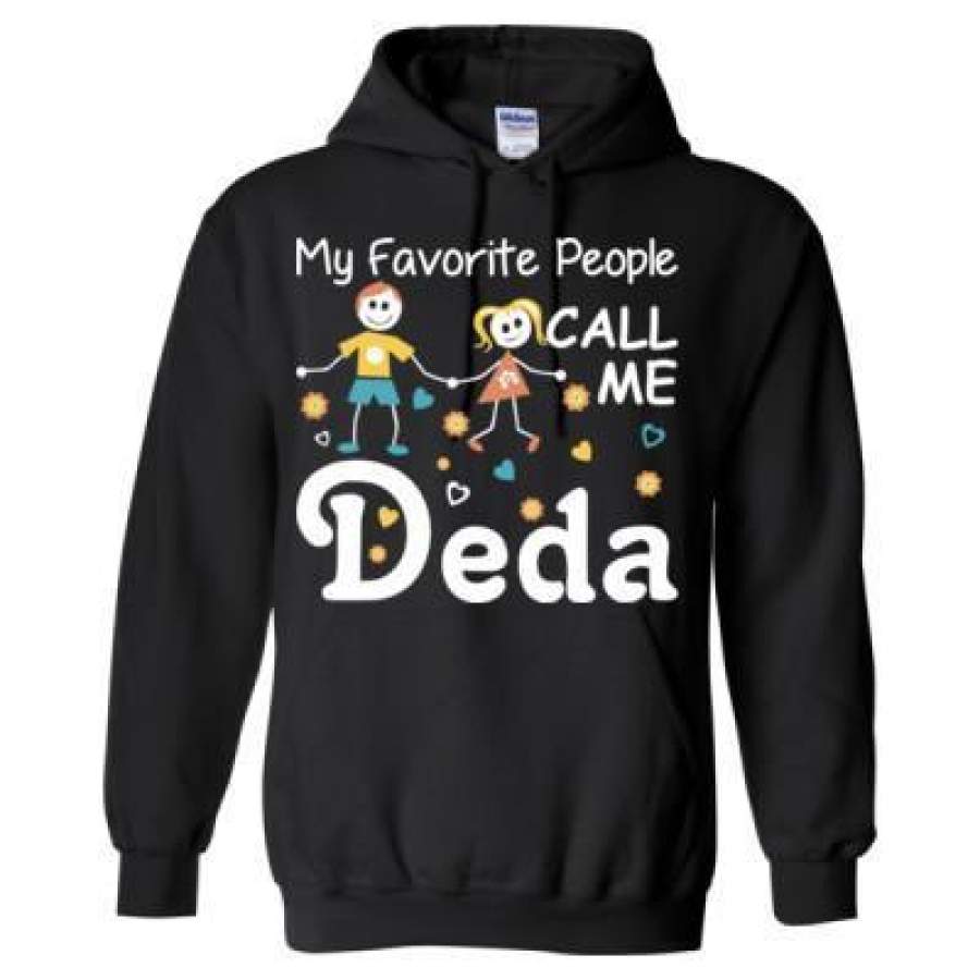 AGR My Favorite People Call Me Deda – Heavy Blend™ Hooded Sweatshirt