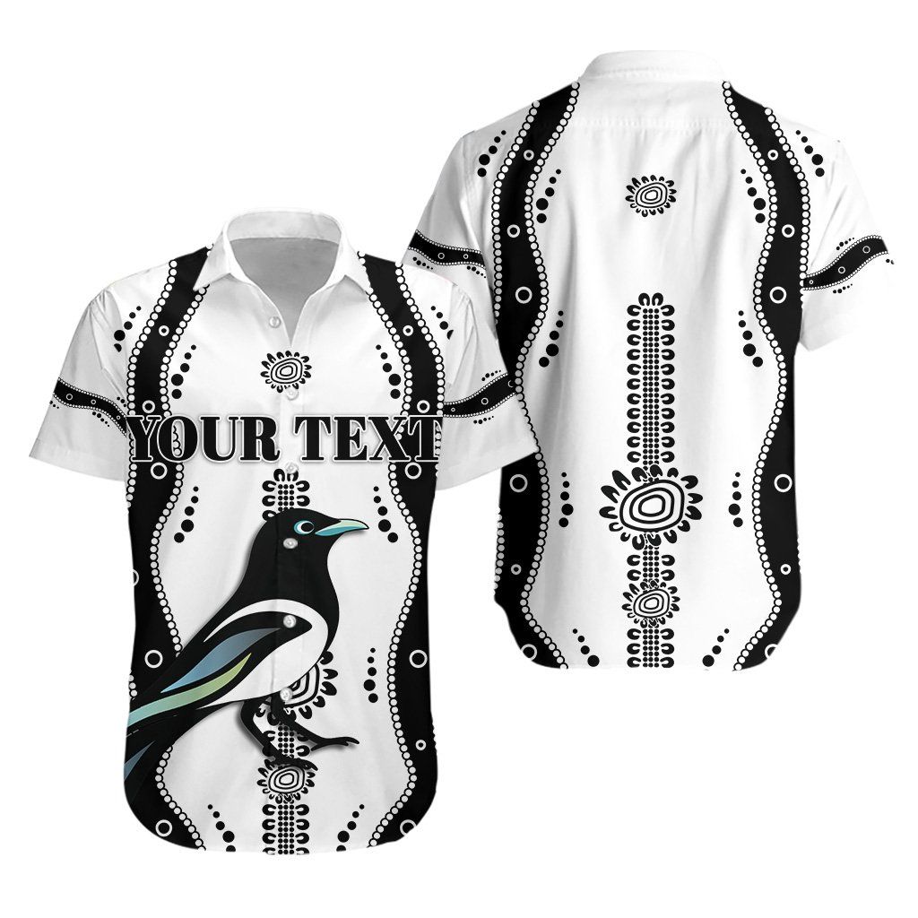 Collingwood Hawaii Shirt Pies Indigenous White Ha111442