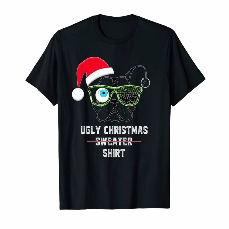 Ugly Christmas Shirt – Christmas Dog Ugly Christmas Sweater T-shirt