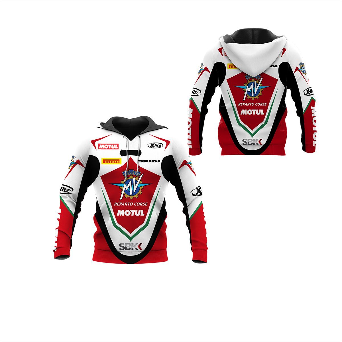 3D All Over Printed MV Agusta Racing LPH-HT Shirts Ver 1
