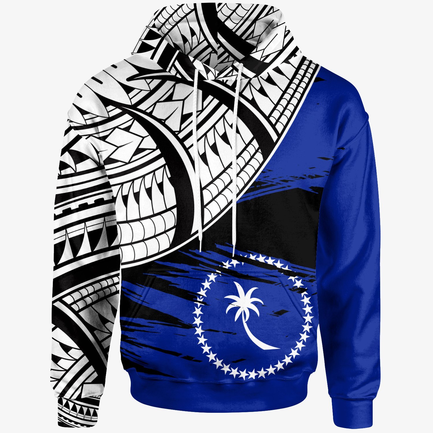 Chuuk – Custom Personalised Hoodie – Chuuk Flag Style With Claw Pattern – BN20