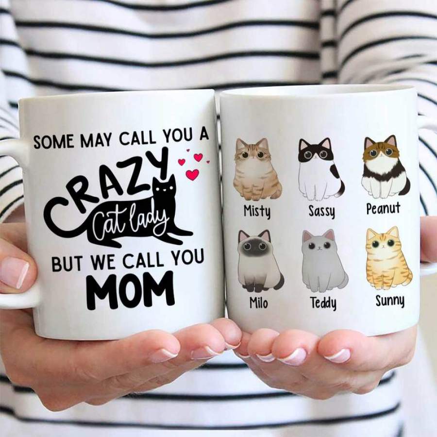 I Call You Mom Cats Personalized Mug