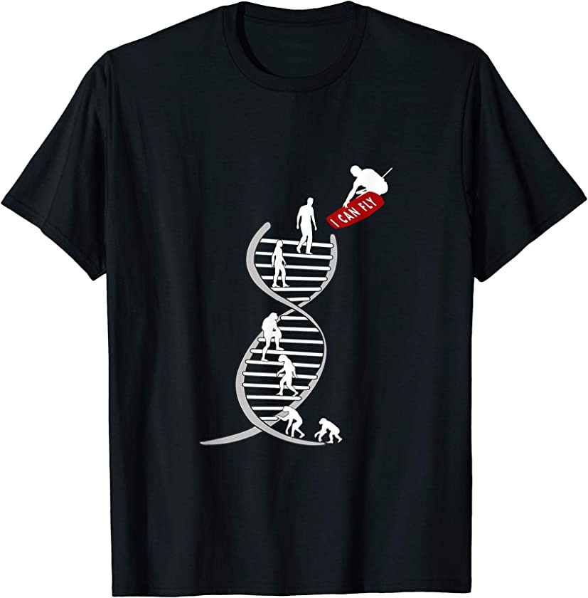 Wakeboard Wakeskate Lifestyle Evolution DNA RNA Vintage T-Shirt