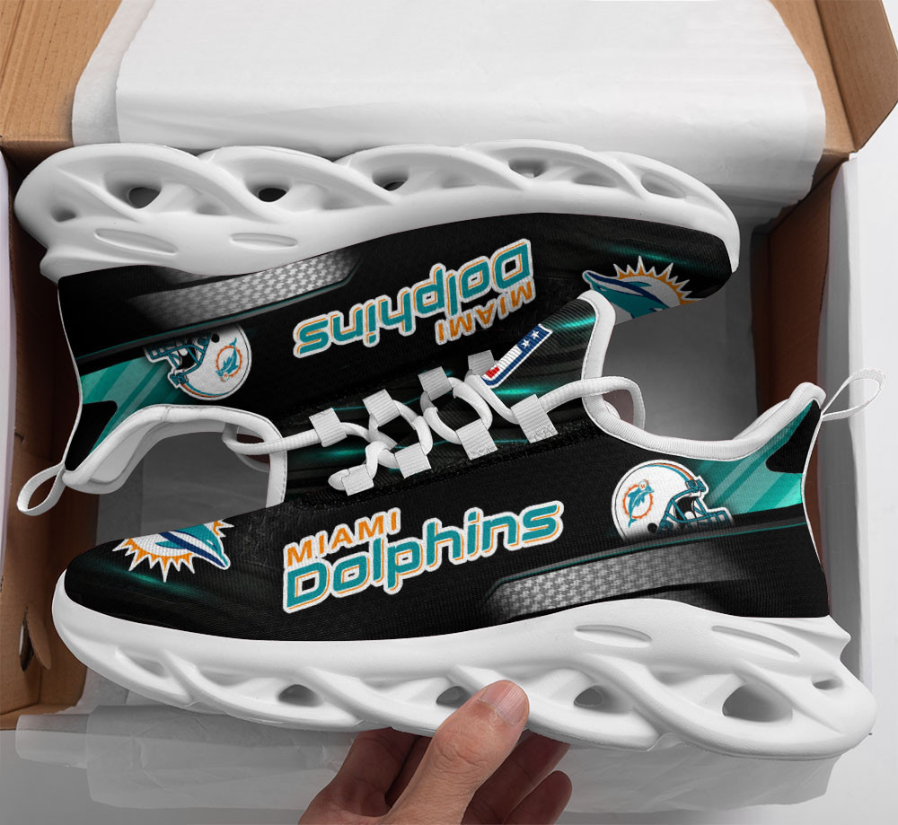 Miami Dolphins Yezy Running Sneakers Bg663