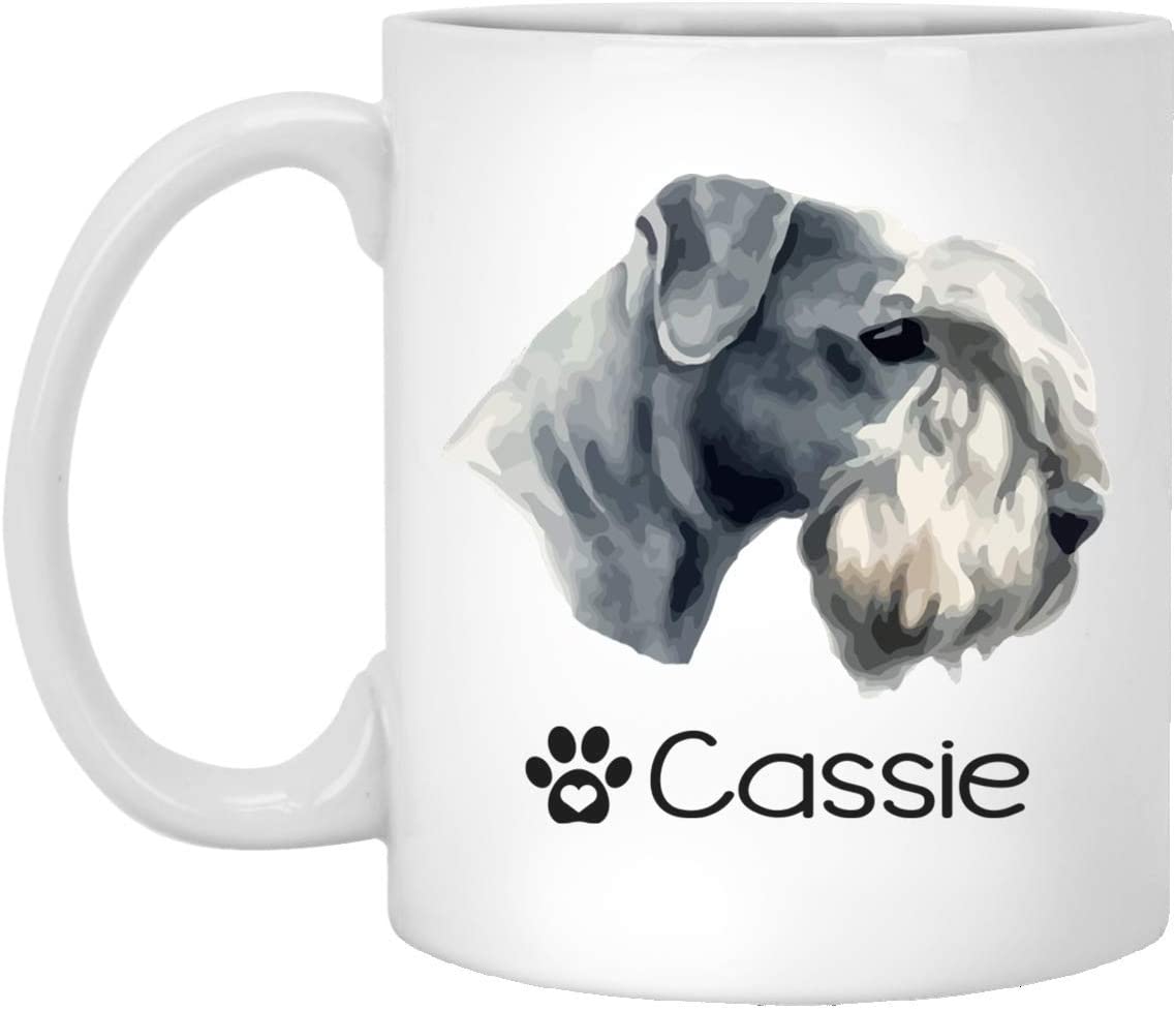 Personalized Cesky Terrier Dog Mug – Pet Owner Gifts For Women – Gifts For Dog Lover – Cesky Terrier Mom Dad Mugs – Dog Cups 11Oz