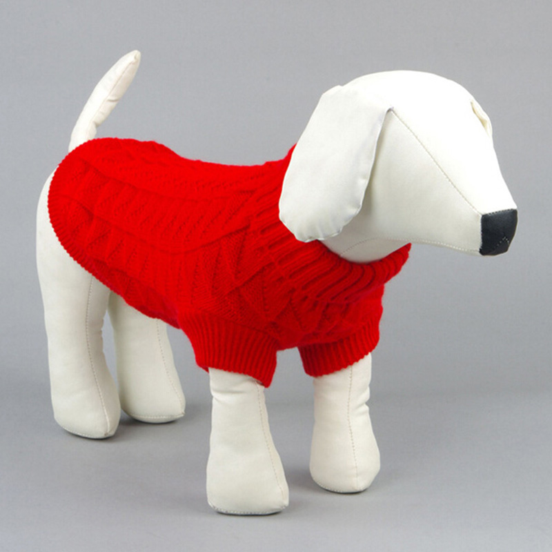 Warm Dog Clothes for Pet Clothing Puppy Sweater Dog Coat Outfit For Small Dog Breeds Pet Costumes alx