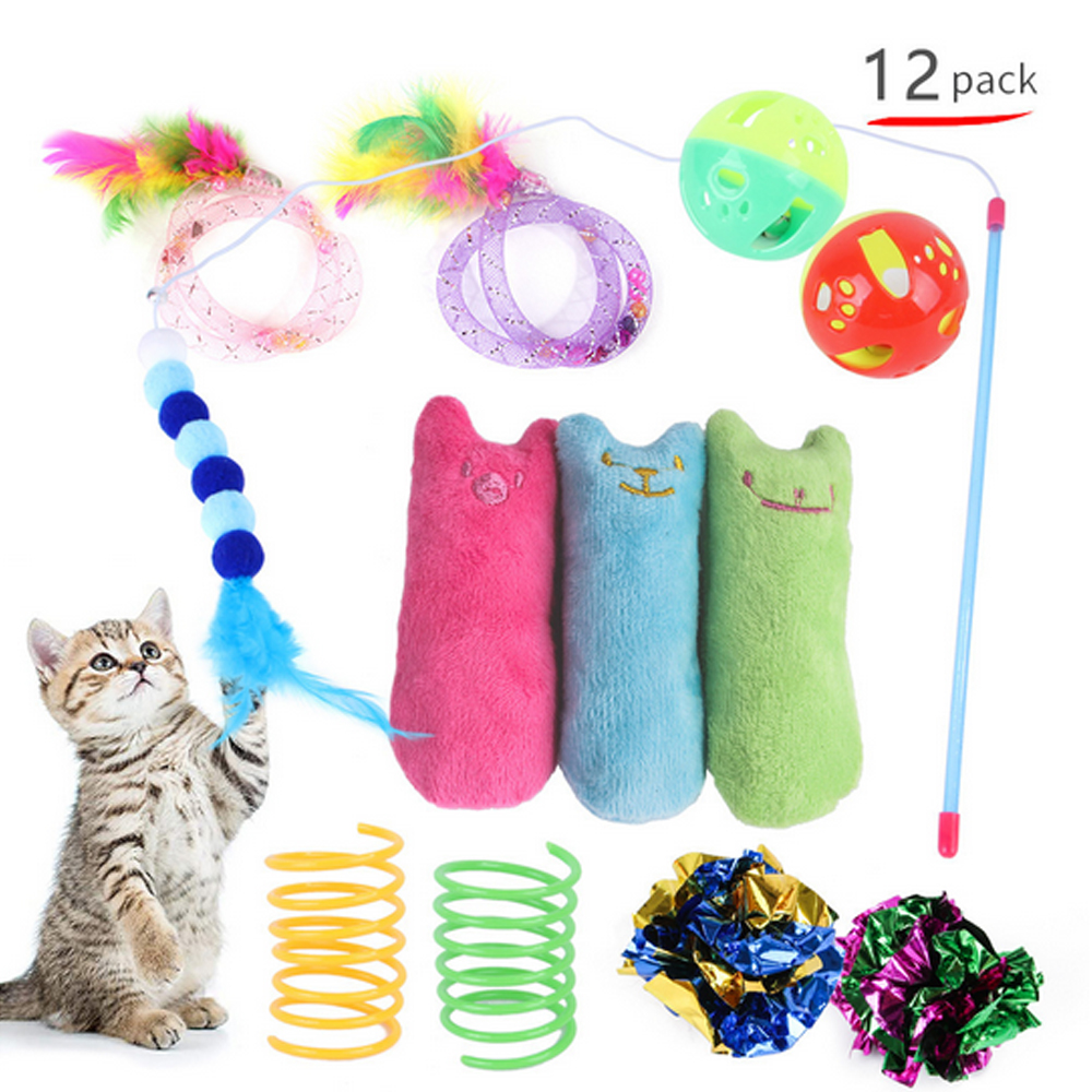 Cat Toys Mouse Shape Balls Foldable Cat Kitten Play Tunnel Chat Funny Cat Tent Mouse Supplies Simulation Fish Pet Accessories alx